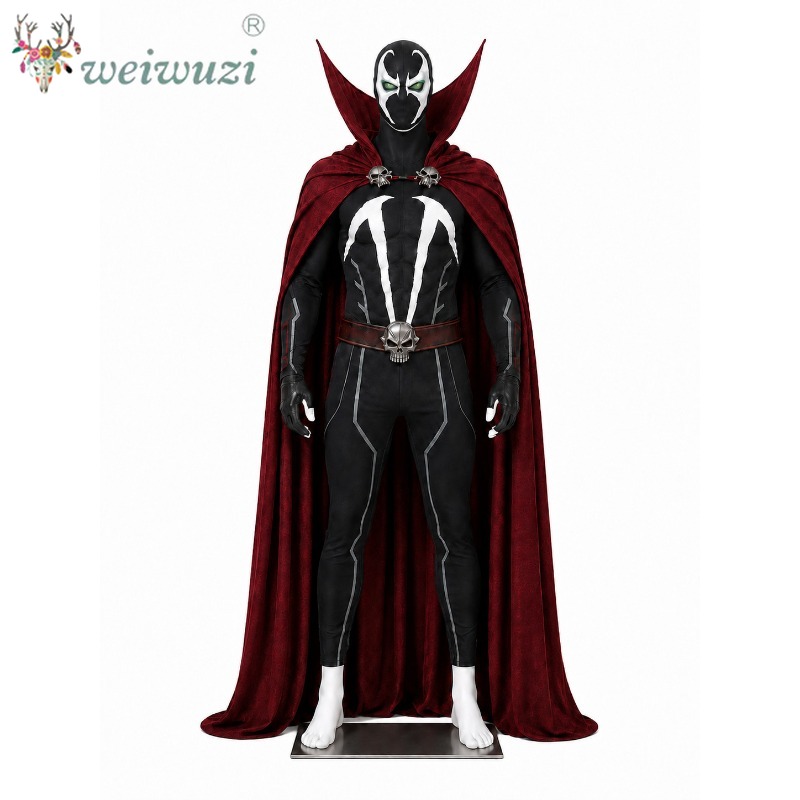 Men Cosplay Costume Full Set B - Black Face Mask Pack ulasan dan harga
