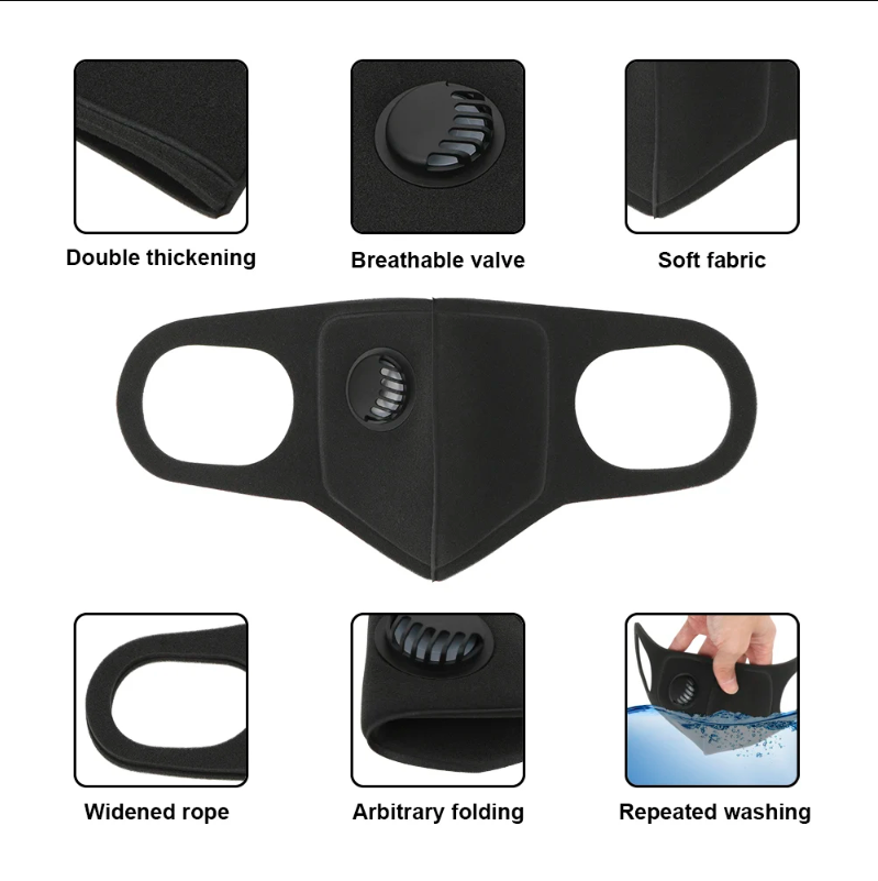 Unisex Mouth Muffle 1/5pcs Fil - Pm2.5 Filter Insert ulasan dan harga